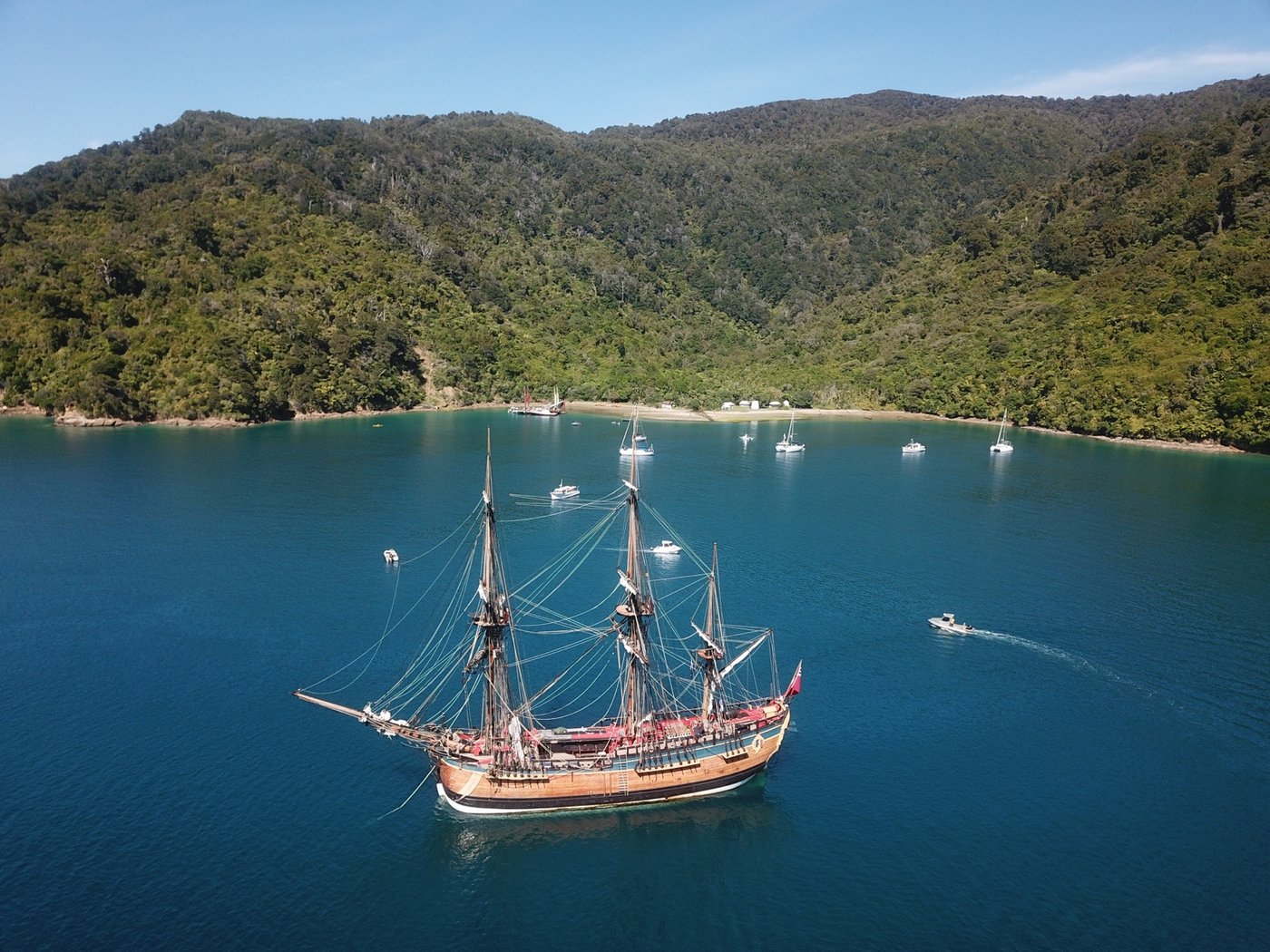 Aerial media example